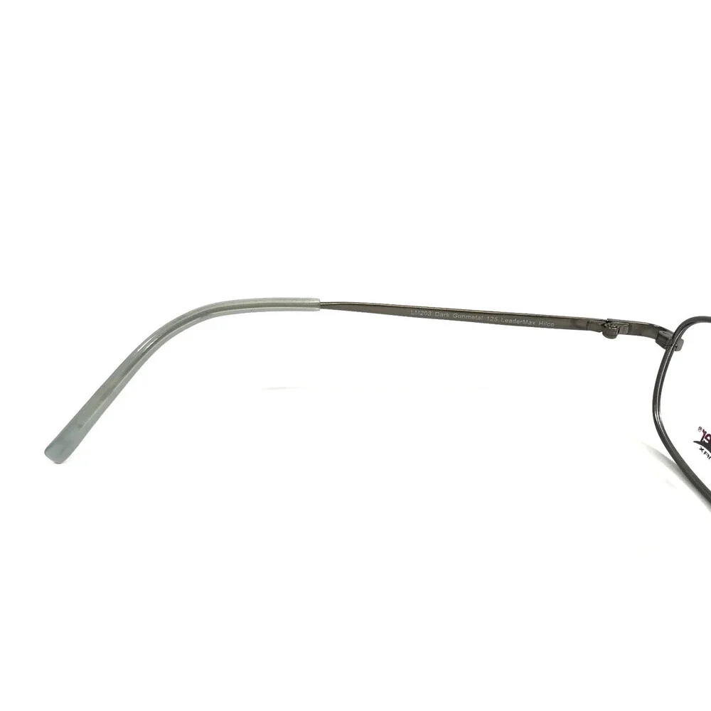 Leader Kids Safety Eyeglasses Frames LeaderMax LM203 Dark Gunmetal 46-19-125
